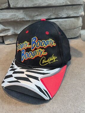 "Boogity, boogity, boogity!” Darrell Waltrip baseball cap